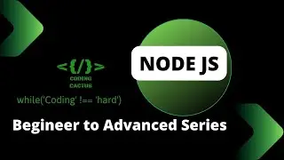 Node Js Beginner to Advanced 3 - Variables