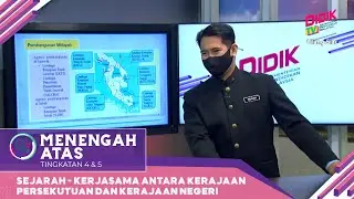 Menengah Atas | Sejarah - Kerjasama Antara Kerajaan Persekutuan Dan Kerajaan Negeri [R]