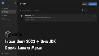 Install Unity Latest 2023.1 | Devgame Tutorial