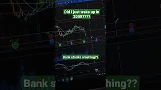 stockmarket not having a good day.. bank stocks sell-off #bankstocks #bank #stockmarket #jobsreport