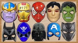 Review Topeng Superhero Avengers Marvel's, Spider-Man, Hulk, Thanos, Captain America, Batman, Thor