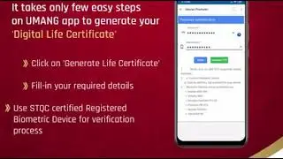 Generate Life Certificate through UMANG App
