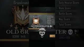 World Record 💀 Old GrandMaster In FreeFire #freefire #shorts #raistar @XUG1FF
