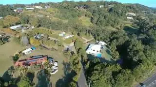 Autel Xsp early morning flight at Diddillibah, Paynter river