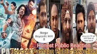 Boycott Pathaan Public Reaction Honest Public Reaction Pathaan Controversy | Shah Rukh Khan |