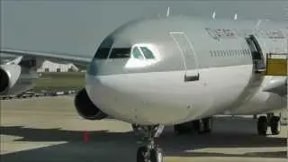 Qatar Amiri Flight Airbus A340-200 VIP Landing at Maastricht (Full HD)