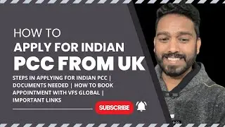Applying for Indian PCC from the United Kingdom | #vfsglobal #policeclearancecertificate #uklife