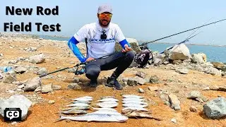 Ecooda Rod and Mizuchi Slow Jig did the job 💪💪💯 | Shore Game with NEW PRODIGAL III rod | Fishing UAE