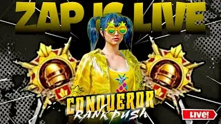 LAST DAY CONQUER RANK PUSH LIVE🔴 GAMEPLAY || ZAP IS LIVE ||