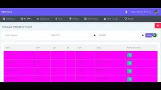 Dashboard My HRM