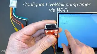 Automatic LiveWell Pump Controller with variable output 5% to 100% duty. Configure via phone.
