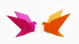 How to make a paper Flapping bird?