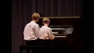Piano Duet - Erik Olson and Graham Jensen - 