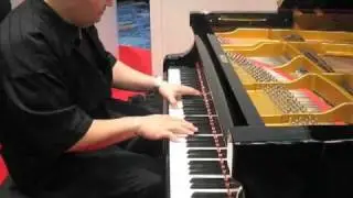 NAMM 2009: Keyboard Magazine presents Ryan Ahern at Fazioli pianos