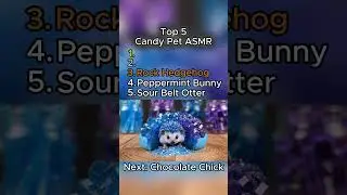 Candy Pet ASMR Ranking #asmr #ai #pet #cute #candy #sugar #aww #cuddle #choice #wouldyourather #fuzz