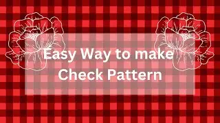 Photoshop Tutorial: Check Shirt Pattern Design in Photoshop in English#photoshop #how