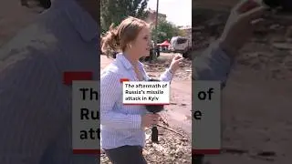 Walking through Kyiv after a major Russia attack