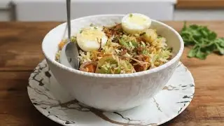 Anda & chicken biryani recipe 
