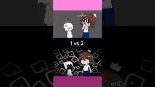 Stare meme #1vs2 #gachaclub #hopeyouenjoy #edit #dontforgettolikeandsubscribe