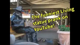 Bronze Cowboy! MOVING  Statue surprise!