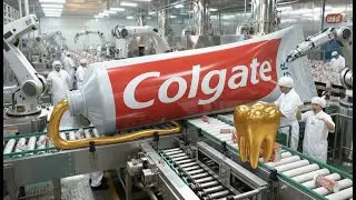 Inside a Massive Factory Producing Ultra White, Fresh Smelling Toothpaste