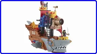 REVIEW (2025): Imaginext Shark Bite Pirate Ship. First Look.