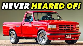 15 RAREST and WEIRDEST Pickups Of The 1990s!