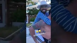 The stunt lifestyle enjoys piggy back rides in friend with hotel #Shorts
