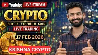 Today Live Crypto & Forex Trading | Btc Live Trading | gold Live Trading 17 Feb 2026 | #BTC #Gold