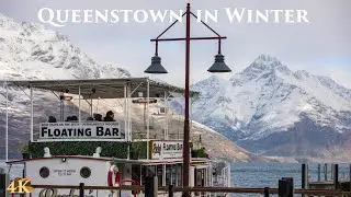 Queenstown Winter Walk 2021 4K | Queenstown City Centre | New Zealand Walking Tour 4K | Virtual Tour