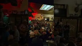 Listening to olde time music in Buffalo Wyoming