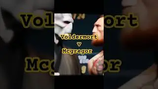 UFC style Voldermort Vs Mcgregor - who will win? #ufc #ai #shorts