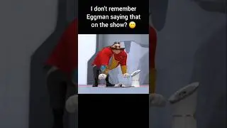 Eggman almost swears? 🤔 #sonic #shorts