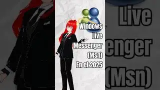 Windows Live Messenger en Pleno 2025 #retro #retropc #msn