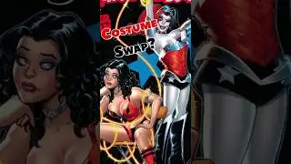 Harley Quinn steals Wonder Woman's clothes? 😳😱 DC Comics