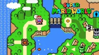 Super Mario World (SNES) | World 2 Playthrough No Commentary