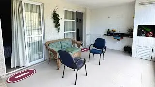 Apartamento 110 m2 com 2 quartos (1 su&iacute;te), varand&atilde;o e sol da manh&atilde;. Gleba C, Recreio. 🏖️