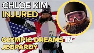 Chloe Kim injured, dislocated shoulder could mean missing the Olympics