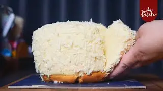 Cream Cheese Chiffon with low sugar cream cheese frosting!