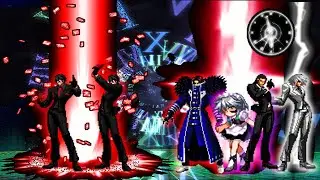 KOF MUGEN |Final Rozwel S.K Renewal Vs Kyo Clone 11 Lv5,Sakuya the ripper,Gustab Plus&Original Kulou