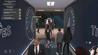 Early AM 2K grind MyCareer  WCF SAS vs MIN SAS lead 2-0