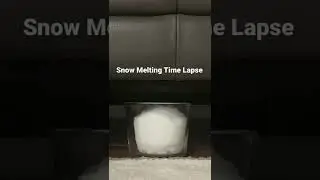 Snow Melting Fast Forwarded