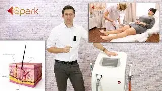 Dauerhafte Haarentfernung mit Spark High-End Diodenlaser