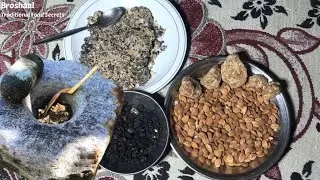 Old Traditional Method to make Dry Fruits ( Maltagoi) in 400 Years Old Stone Grinder | Village Life