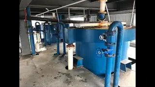 hydraulic classifier #wetscreen for grading silica sand