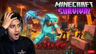 MINECRAFT LIVE SINGLE PLAYER #minecraft #verticallive #shortlive #verticallivefeed #youtubeshorts