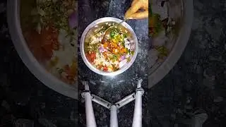 no cooking easy poha chat, snacks #shorts