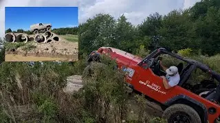 St Johns Offroad Park Trailer - 4x4 obstacle playground near Lansing, Michigan. Let's Go Wheeling!