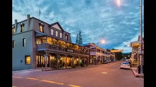 Sutter Creek, CA drive through downtown