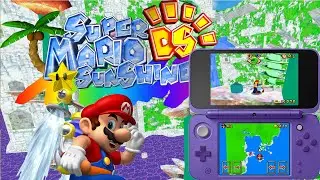 Super Mario Sunshine DS: Noki Bay Preview! Red Coins In A Bottle!